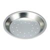 Tiger Crown Silver Pie Pan, 165 X 21mm, 18cm TP Perforated Pie Pan, Tin-Plated Steel with Holes, 2335