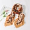 Fashion Oversized Fringe Square Viscose Shawl Scarf Lady High Quality Wrap Pashmina Sjaal Bufandas Muslim Hijab 135*135Cm