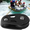 Plastic Single Pulley Block Sheave Accessories for Kayak Canoe Marine Anchor Trolley