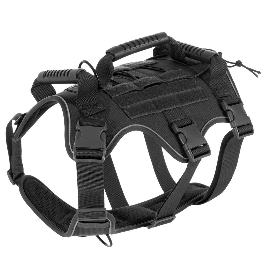 Dog Tactical Chest Strap Breathable Reflective Style Large Lightweight Traction Rope Anti-burst Dog Walking Weapon