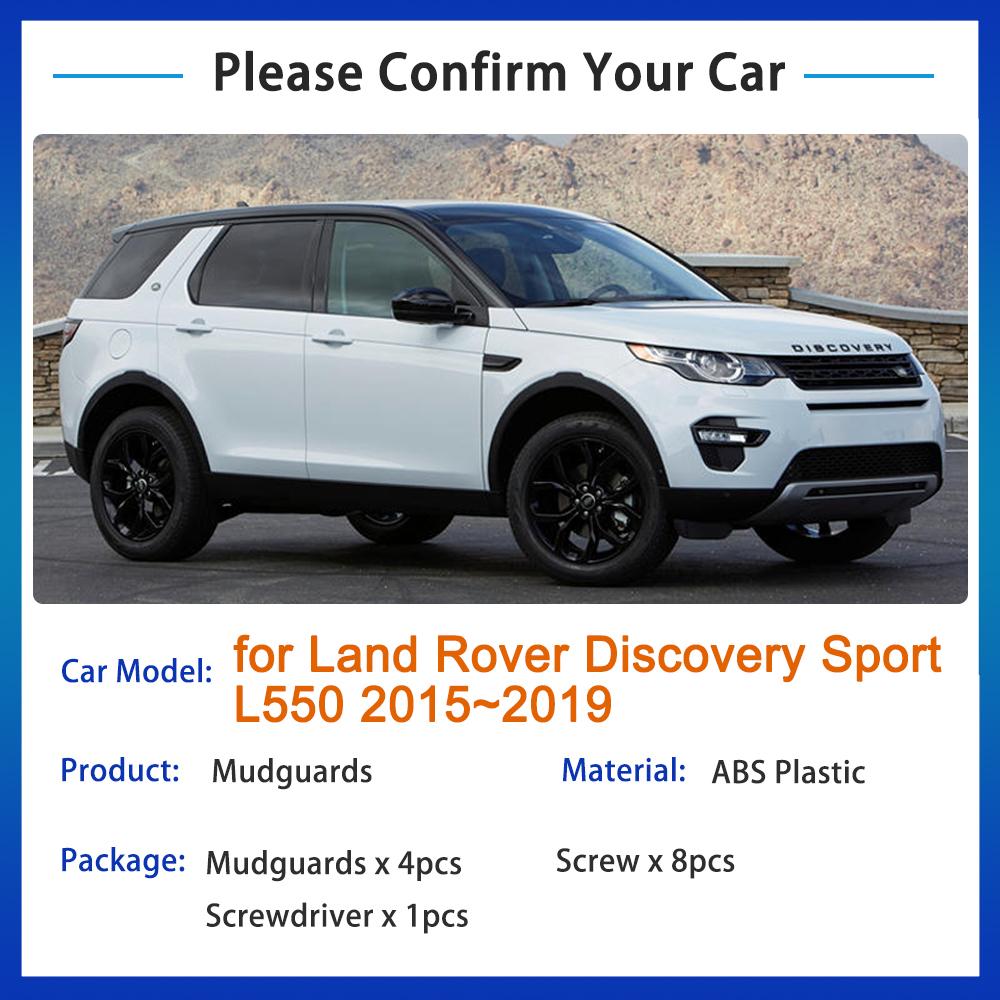 Для Land Rover Discovery Sport L550 2015 2016 2017 2018 Брызговики Брызговики Fender Flare Задний автомобиль