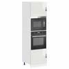 VidaXL Oven Cabinets 2 Pcs Porto High Gloss White Engineered Wood 3315053
