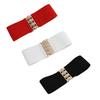 Stretch Belt for Women Ladies Dress Corset Fashion Female Stretch Belt with Alloy Buckle for Banquet Dress Decorations
