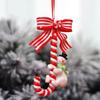 Christmas Decorations Santa Claus Snowman Small  Candy Cane Ornaments Christmas Tree Decoration Ornaments