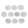 10Pcs Engraved Rune Stones Palm Stones Healing Witch Rune Stone with Engraved Symbol for Meditation
