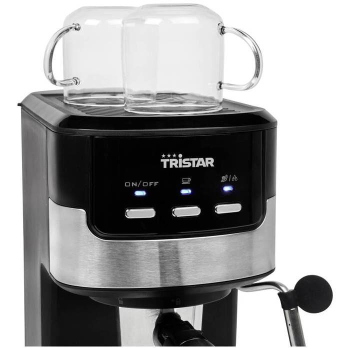 Tristar CM-2278 Espresso Machine Black, Stainless Steel 1100W
