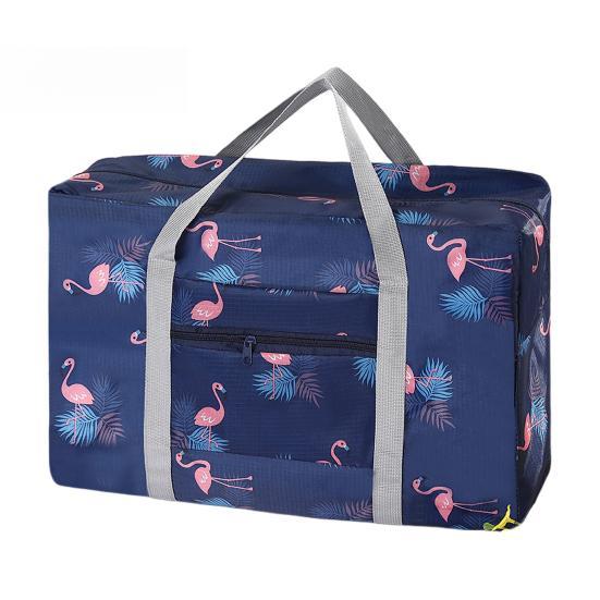 Складная дорожная сумка-тоут для ручной клади, водонепроницаемая переносная сумка для хранения с застежкой-молнией