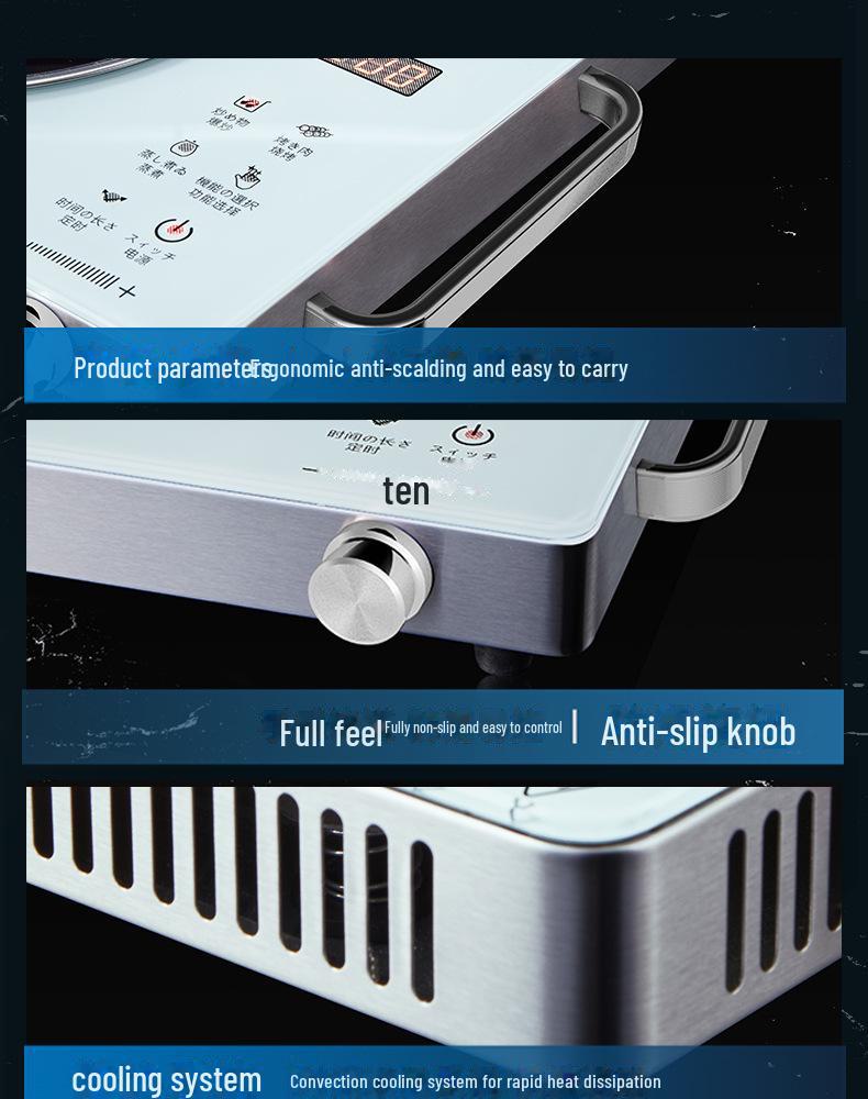 Gropa электрическая керамическая индукционная плита для домашнего чая и нагрева воды