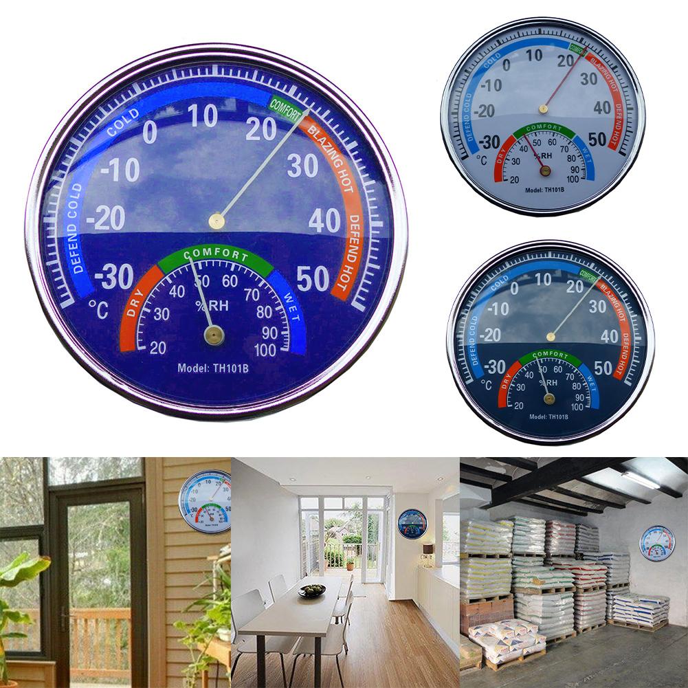 Indoor Hygrometer with Easy to Read Temperature and Humidity