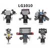 LG1010 Game Action Figure Accessories Building Blocks Creative Characters Models Bricks Toys for Kids Gift