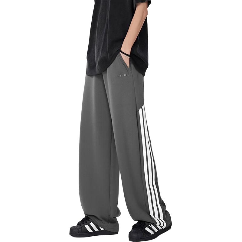 adidas Флисовые Удобные Свободные Повседневные Беговые Брюки Мужские низы KQ7872