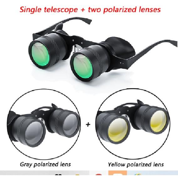 Новейший бинокль ночного видения, очки для рыбалки, телескопические очки для женщин и мужчин, лупа с зумом для охоты, пешего туризма, отдыха на открытом воздухе
