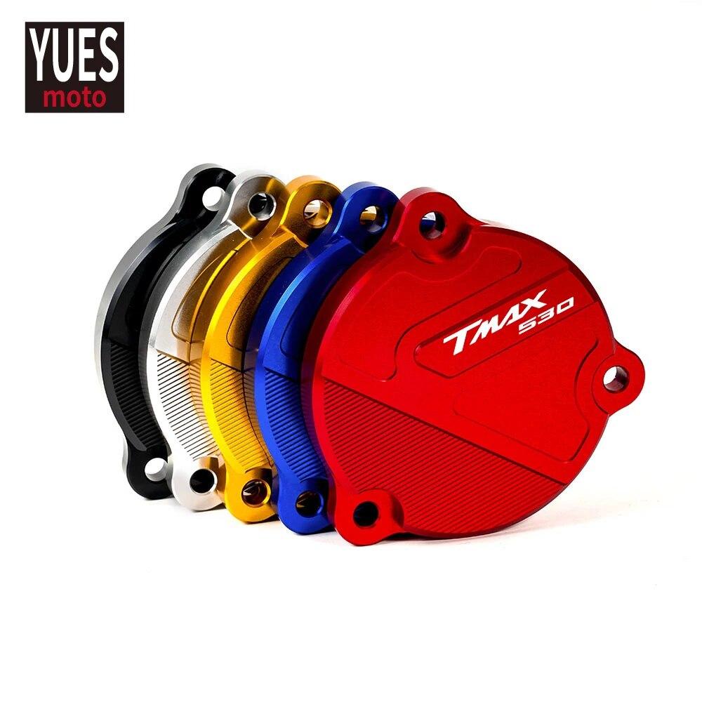 Мотоциклетные аксессуары CNC Заглушка отверстия рамы Защита протектора крышки переднего приводного вала Для YAMAHA TMAX 530 SX DX 2012-