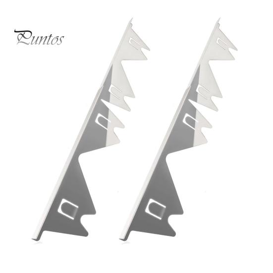 1/2/4 шт., нержавеющая сталь, заполнитель щелей для плиты, термостойкая кухонная духовка, защитная планка для боковой стенки, комплект для отделки плиты, легкоочищаемая универсальная защита от проливания плиты