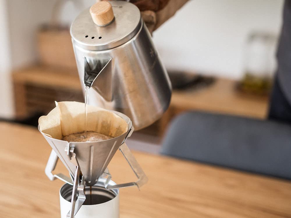 Snow Peak Field Barista Kettle Coffee Kettle for and Home CS-115R - Camping, Outdoors, Use.