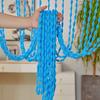 Door Curtain Beaded String Tassel Glitter String Curtains Room Dividers Curtain 100x200cm Lantern Shapes Door Curtain for Living Room Bedroom