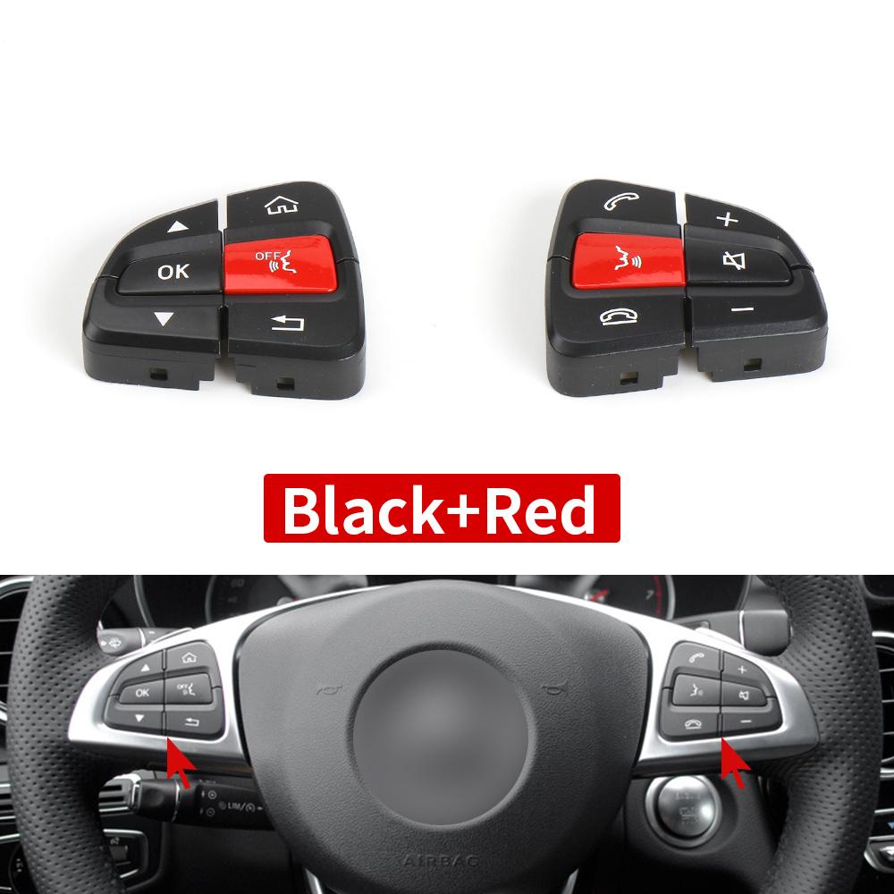For Mercedes W205 W253 Car Steering Wheel Switch Control Buttons Car Multi-function Switch For Benz C GLC Class 0999050300