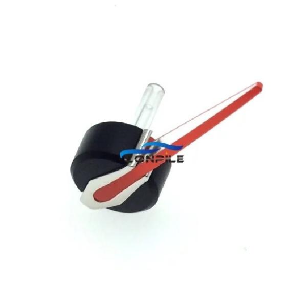 2pcs 31mm Car instrument meter pointer red plastic cluster hole 1mm