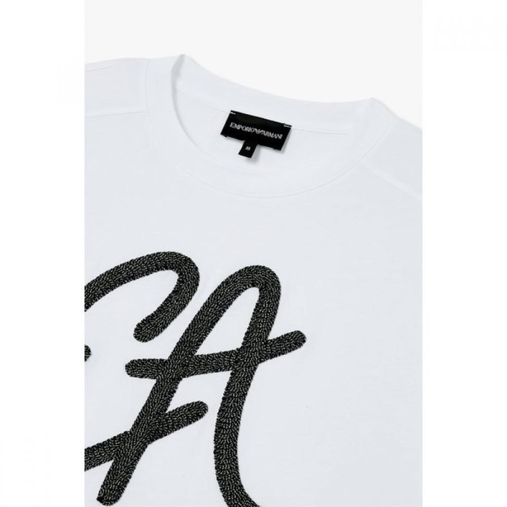 Emporio Armani Women Logo PoinT ShorT Sleeve T shirT A525126515