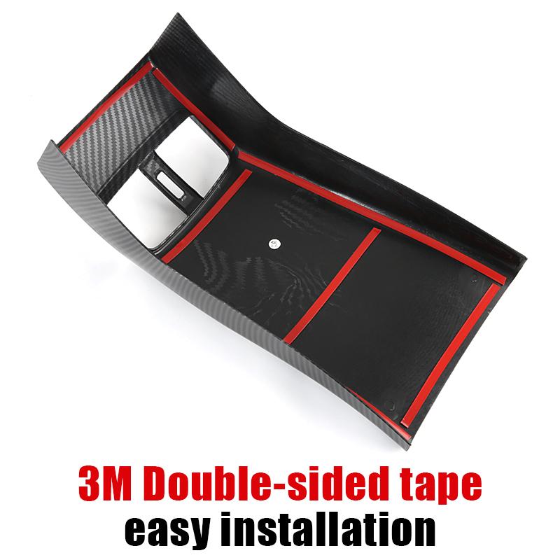 Car Accessories For Toyota Corolla Cross XG10 2024 2024 2024 Hybrid Rear Air Conditioning Vent Outlet Frame Cover Trim Sticker