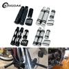 Motorcycle Brake Pedal Pad Cover Foot Pegs Gear Shifter Pegs for Harley Sportster 883 Dyna Softail Breakout Custom Street