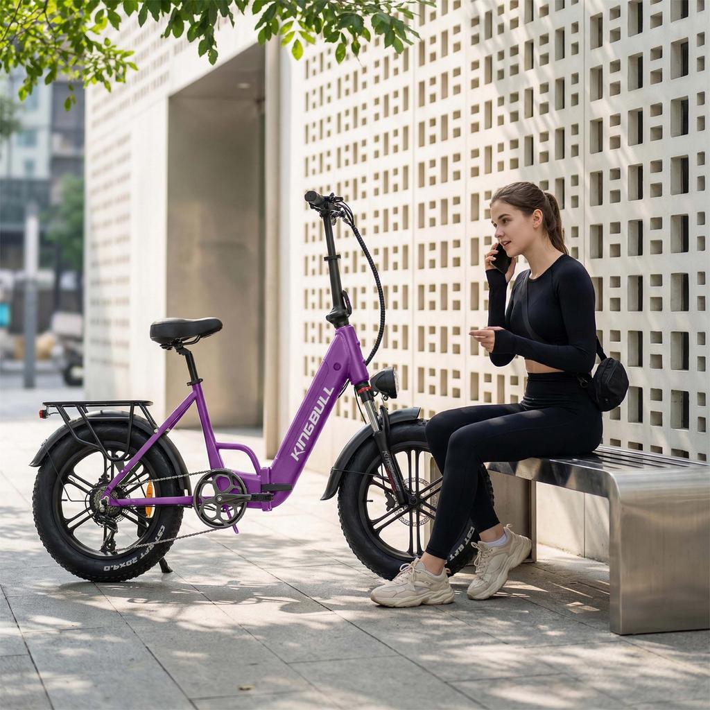 KINGBULL LITERIDE 2.0 500W City Commuter Electric Bike, 20 inches, maximum load capacity 180 kg, maximum range 90 km.