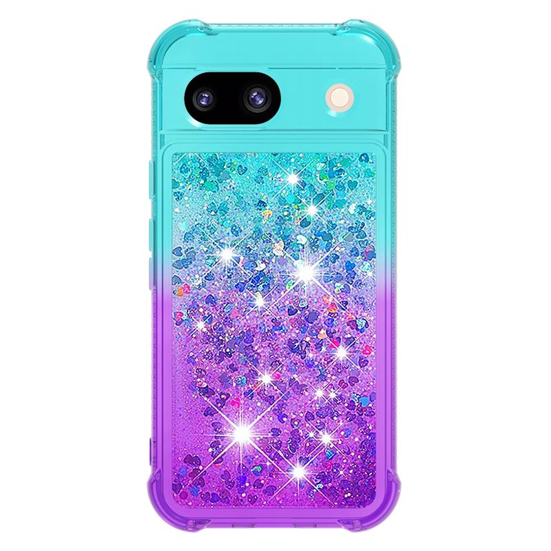 Чехол для Pixel 8 Pro на Для Funda Google Pixel 8 Pro Обложка Блестящий Динамичный Жидкий Чехол Для Google Pixel8 8A 7A 8Pro Чехол для Телефона Etui