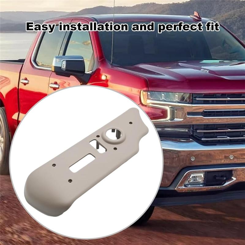 P-Premium-Car Front Left Side Power Seat Switch Guard Plate 88941682 For  Avalanche 2003-2007 Escalade Seat Guard Parts