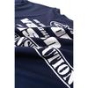 Vanson VSE25802S Men's Moisture-Wicking, Quick-Drying Mesh T-Shirt (M, Navy/White)