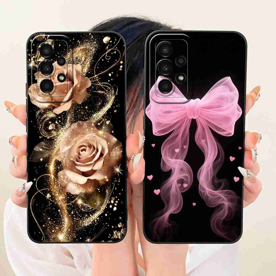 6.5" Casing For Samsung A 53 A53 5G Luxury Pattern Soft Silicone ShockProof Phone Cases Samsung Galaxy A53 5G casing