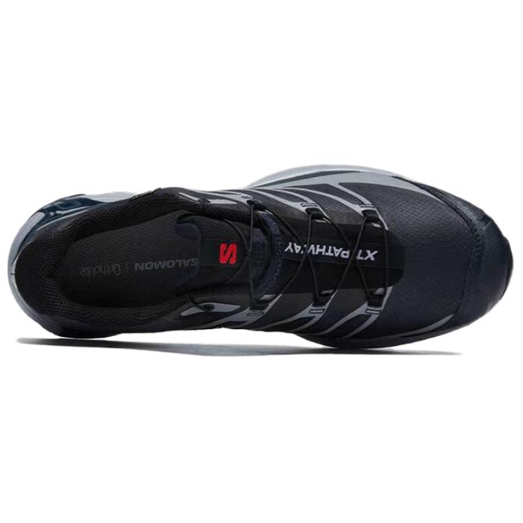 SALOMON XT Pathway Амортизация Устойчивость к истиранию Водонепроницаемые и дышащие Низкие уличные ботинки Унисекс Темно-синий 475773