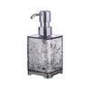 300/400ML Ripple Liquid Soap Dispenser Shampoo Body Hand Wash Shower Gel Facial Cleanser Container Bathroom Refillable Empty Press Pump Bottle