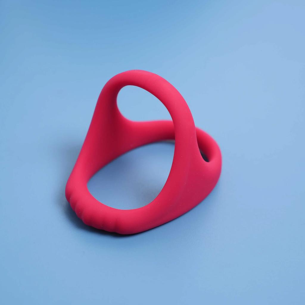 Soft Silicone Penis Cock Ring Delay Ejaculation Ball Scrotum Stretcher Adjustable Semen Sleeve Rings SM Bondage Sex Toy for Men