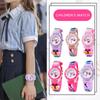 Butterfly Cartoon Quartz Watch Digital Silicone Strap Gift Watch For Children