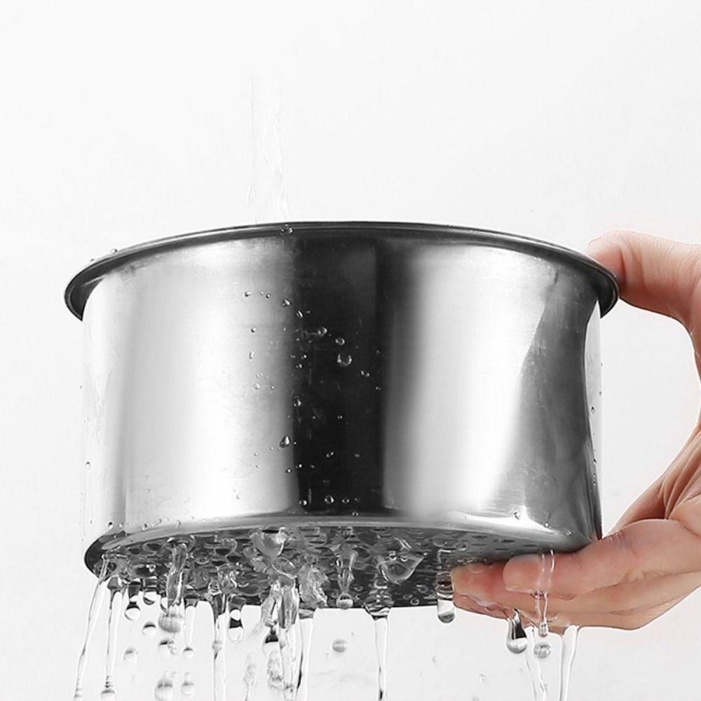 Stainless Steel Swan Shape Sink Drain Basket Dry Wet Separation Sink Drain Filter  Kitchen