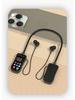 Спортивные Bluetooth-наушники с цифровым дисплеем, шейным ободком, долгим временем работы от аккумулятора, шумоподавлением, слотом для карты и превосходным звуком