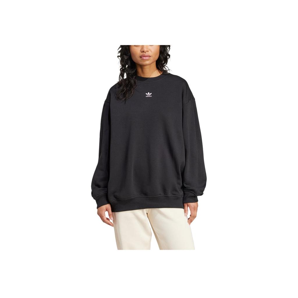 Adidas Оригинальная однотонная толстовка с круглым вырезом и длинными рукавами для женщин IY1834