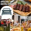 Машина для приготовления шашлыка для кебаба, простой в использовании антипригарный инструмент для барбекю, кебаба для мяса, овощей, простая очистка шампуров, машина для формования коробок
