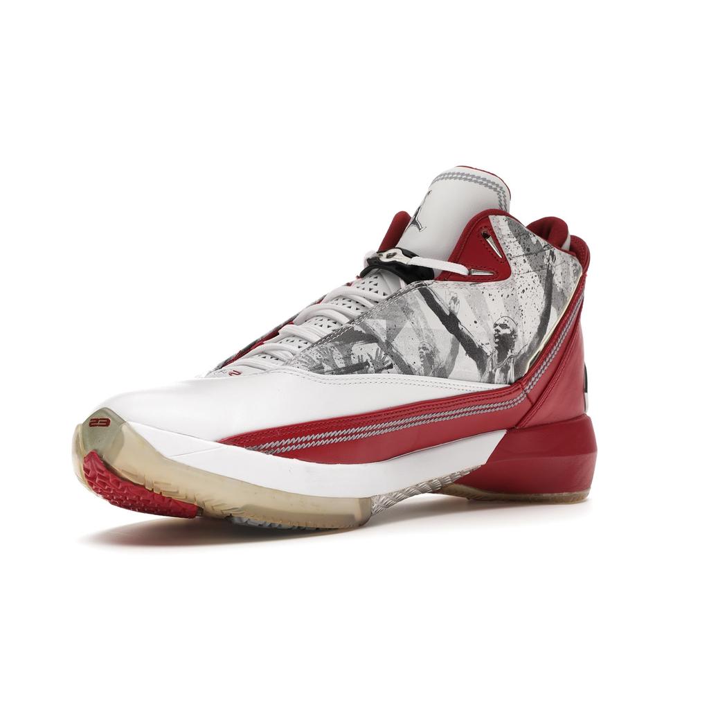 Мужские кроссовки Air Jordan 22 OG Omega White Varsity-Red Black 315299-162