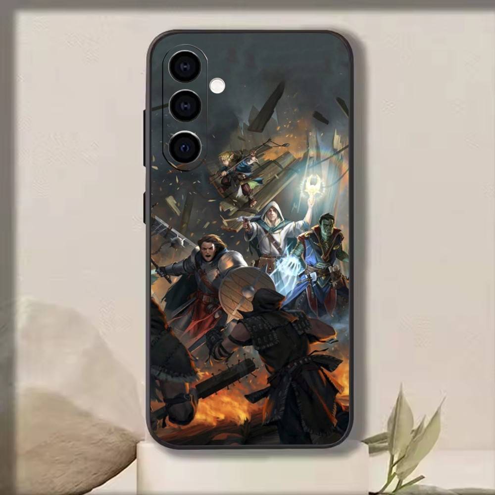 Pathfinder Kingmaker Phone Case For Samsung Galaxy A73,A72,A71,A70,A53,A52,A51,Soft Silicone Black Cover