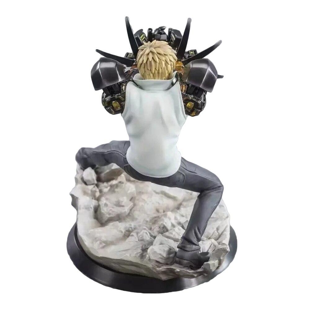 One Punch Man Genos Toys Pvc 15cm Movable Action Figure Figma Model Pvc Anime Archetype Movie Saitama Doll Collectible Gift Kids