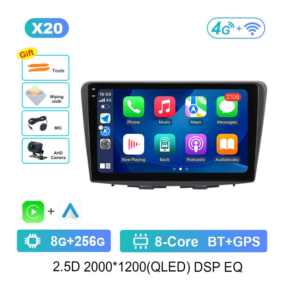 Navigation GPS Android 14 DSP Stereo WiFi Car Radio Multimedia player for Suzuki Baleno 2016 - 2019 2.5D Screen 4G Bluetooth