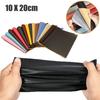1 шт. 10x20 см Самоклеящиеся заплатки из ПУ-кожи для DIY-ремонта ткани, мебели, дивана, дырок, автомобильных сидений, водостойкие, разноцветные