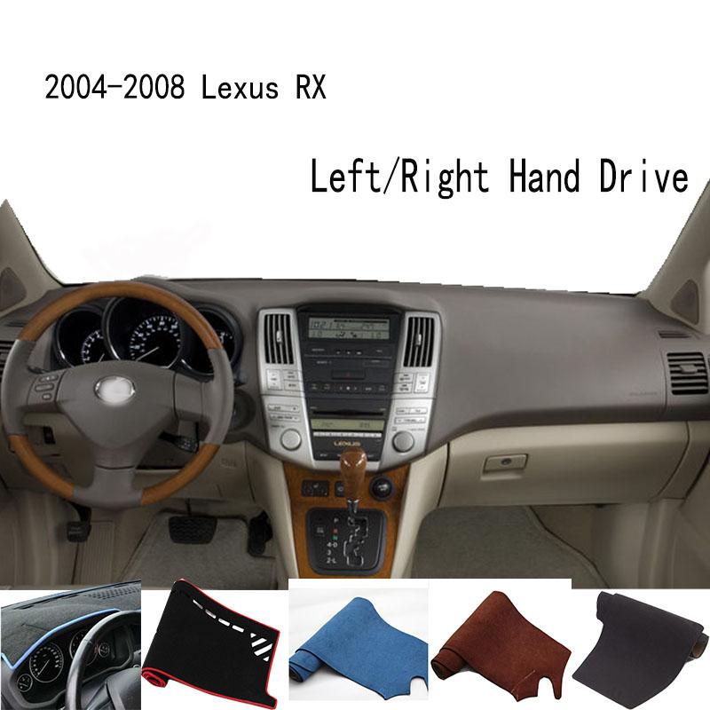 Для Lexus RX330 300 350 400 2004-2008 гг. Коврик для приборной панели, крышка приборной панели, солнцезащитный козырек, украшения