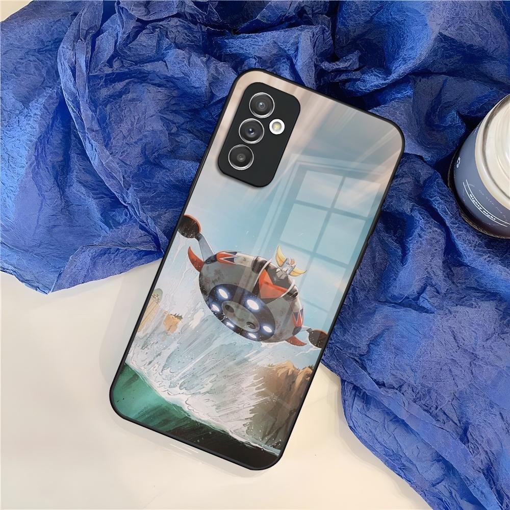 UFO Robot Goldorak Phone Case for Samsung S25 S24 S30 S21 S23 S20 S22 Fe S10 E S9 Note 20 Pro Ultra Plus glass Cover