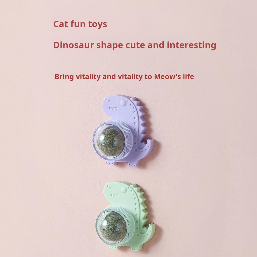 Облизывание закуски 1 шт для кошек облизывание кошачьей мяты мячик здоровые вращающиеся игрушки для кошек натуральные игрушки для жевания кошек безопасная чистка зубов товары для животных нежные украшения