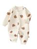 Baby Long Baby Open Newborn Baby For All Seasons [HAYAHARU] Clothes, Girls, Boys, Coveralls, Rompers, Sleeves, Clothes, Front, Children's Clothes,