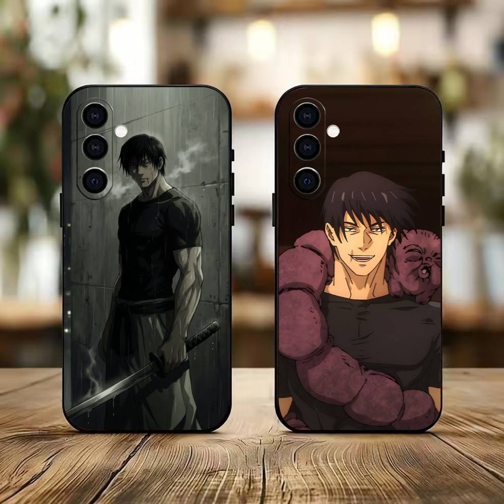 Toji Toji F-Fushiguro Чехол для телефона для Samsung Galaxy A73,A72,A71,A70,A53,A52,A51, Мягкий силиконовый черный чехол