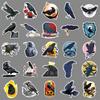 50 Crow Doodle Personality Magic Witch Creative Decoration Mobile Case Suitcase Stickers Waterproof