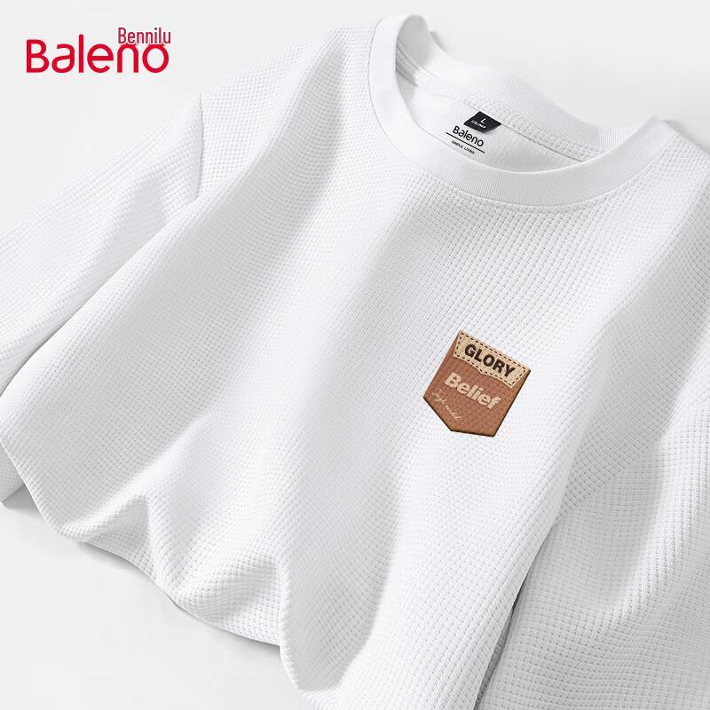 Мужская вафельная футболка с длинным рукавом Baleno